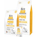 Brit Care Mini Grain-free Hair & Skin Salmon & Herring 7 kg – Zboží Mobilmania