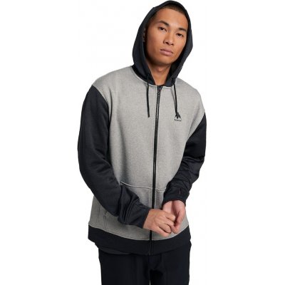 Burton Oak Full-zip grey heather/true black 24