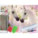 Norimpex Diamantové malování Zamilovaní koně 30 x 40 cm – Hledejceny.cz