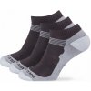 Zulu ponožky Merino Summer M 3-pack šedá/hnědá