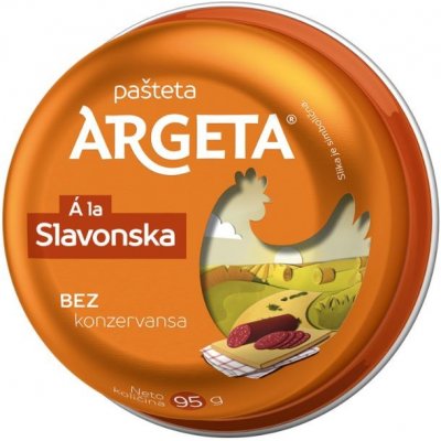 Argeta a la Slavonska Kuřecí paštika 95g – Zboží Mobilmania