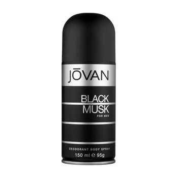 Jovan Musk Black Man deospray 150 ml