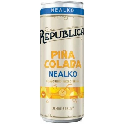 Republica Pina Colada Nealko RTD 0% 0,25 l (plech) – Sleviste.cz