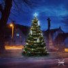 Vánoční osvětlení DecoLED Sada LED osvětlení pro stromy s výškou 3-5m, teplá bílá s bleskem a sněžením