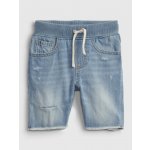 GAP Dětské džínové kraťasy '90s loose Washwell Tmavě modrá – Sleviste.cz