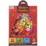 Lepení podle čísel Lev – Zboží Mobilmania
