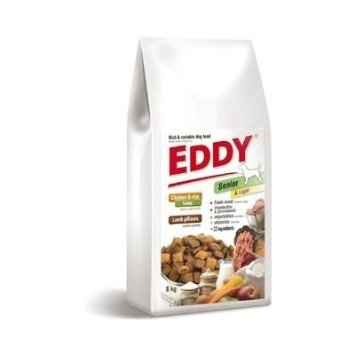 EDDY Senior&Light Breed polštářky s jehněčím 8kg EDDY 86082id