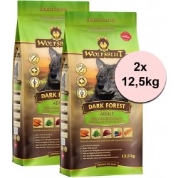 Wolfsblut Dark Forest Adult 2 x 12,5 kg