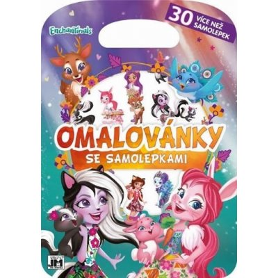 Omalovánka se samolepkami Enchantimal – Zboží Mobilmania