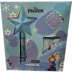 Disney Frozen Magic Wizard sprchový gel 300 ml + šumivá koule do koupele 60 g + sůl 55 g dárková sada – Zbozi.Blesk.cz