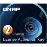 QNAP licenční balíček pro kamery - 2 kamery LIC-SW-SURVEILLANCE-2CH-EI – Hledejceny.cz