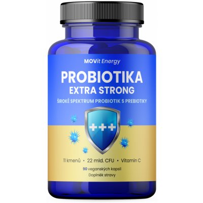 Movit Energy Probiotika extra strong 90 veganských tablet
