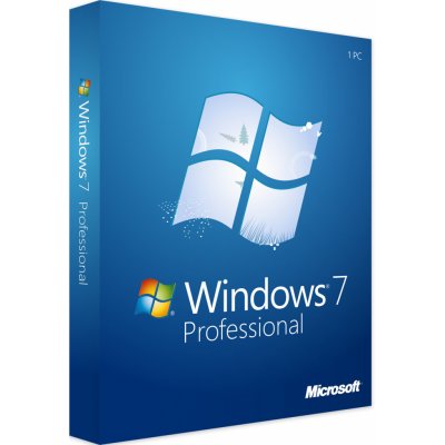 Microsoft Windows 7 Professional 64-Bit OEM CZ, DVD, FQC-08688, druhotná licence – Zboží Mobilmania
