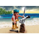 Playmobil 5378 Pirát s kanónem – Zboží Živě