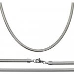 Šperky4U Ocelový řetízek had plochý OPE1096-040-50 – Zboží Mobilmania