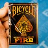Karetní hry Bicycle FIRE Card Deck na cardistry a kouzlení