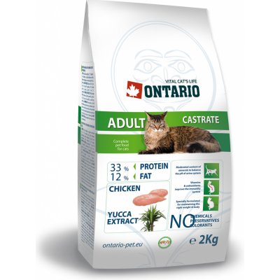 Ontario Adult Castrate 400 g – Zbozi.Blesk.cz