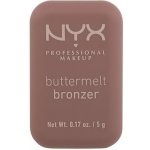 NYX Professional Makeup Buttermelt Bronzer vysoce pigmentovaný a dlouhotrvající bronzer 04 Butta Biscuit 5 g – Zboží Mobilmania