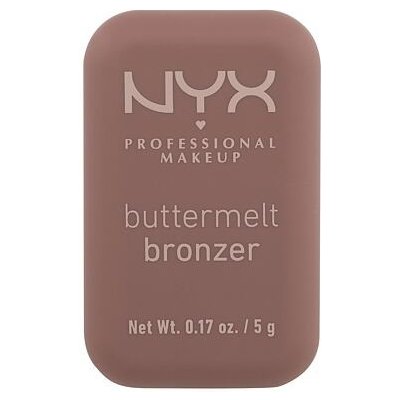 NYX Professional Makeup Buttermelt Bronzer vysoce pigmentovaný a dlouhotrvající bronzer 04 Butta Biscuit 5 g – Zboží Mobilmania