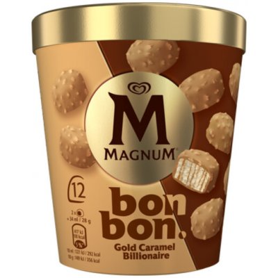 Magnum Bonbon Gold Caramel Billionaire 12x17ml 204ml – Zbozi.Blesk.cz
