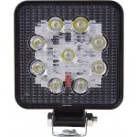 LED světlo hranaté slim, 9x3W, ECE R10 – Hledejceny.cz