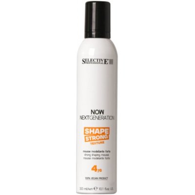 Selective Professional Now Texture Shape Strong Mousse 300 ml – Zboží Mobilmania