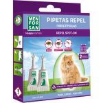 Menforsan Spot-On Antiparazitní pipety pro kočky 2 x 1,5 ml – Zboží Mobilmania