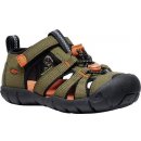 Keen Seacamp II Cnx Children dark olive/gold flame