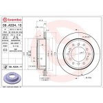 Brzdový kotouč BREMBO 09.A334.11 – Hledejceny.cz