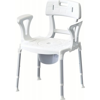 DMA EH-CMDBA - bílá Toaletní židle 4v1 – Zboží Dáma