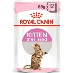 Royal Canin Kitten Sterilised jelly 12 x 85 g – Hledejceny.cz