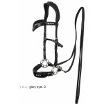 F.R.A. Uzdečka Hackamore Glory černá – Zboží Dáma