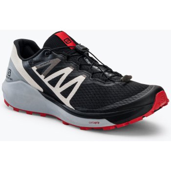 Salomon Sense Ride 4 M L4172660 black/pearl blue/poppy red