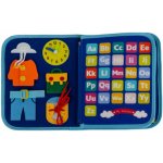 Kruzzel 26881 Montessori senzorická kniha modrá – Hledejceny.cz