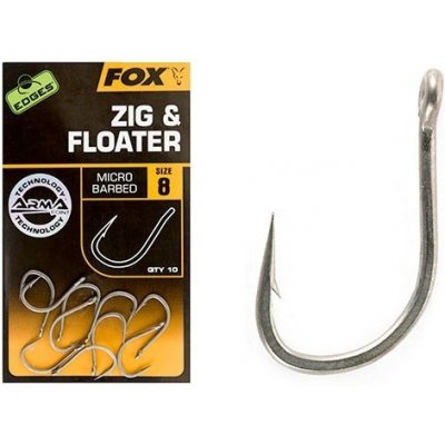 Fox Edges Armapoint Zig & Floater Hooks vel.10 10ks – Hledejceny.cz