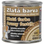 Dekorativní syntetická barva Kittfort 80g zlatá