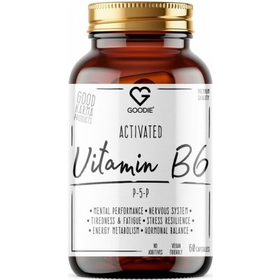 Goodie Vitamín B6 aktivní forma P-5-P 60 kapslí – Hledejceny.cz