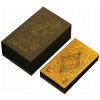 Tarotové zlaté karty sada klasických karet Věštění Box Foil Tarot