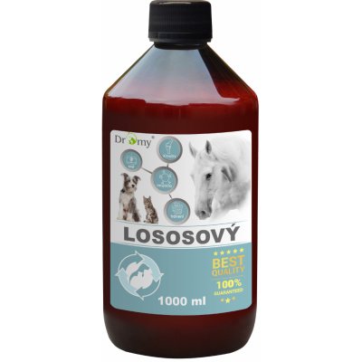 Dromy Lososový olej Premium 1000 ml – Zbozi.Blesk.cz