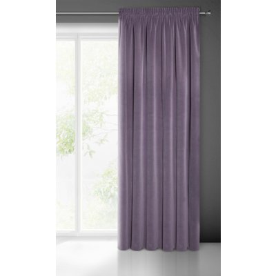 HOTOVÝ ZÁVĚS ADELLE NA PÁSCE 140X270 CM FIALOVÁ – Hledejceny.cz