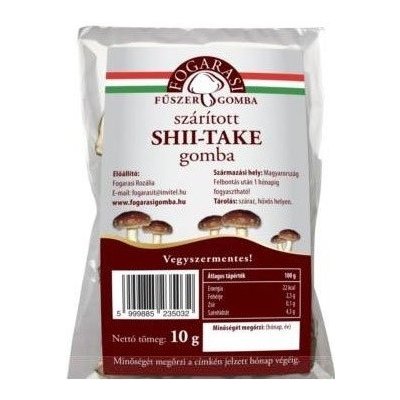 Fogarasi Sušené Shiitake houby 10 g – Zboží Mobilmania