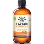 Captain Kombucha Bio Kombucha Zázvor & Citron 400 ml – Hledejceny.cz