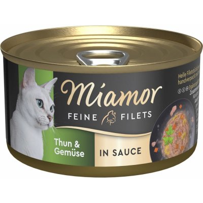 Miamor jemné filety v omáčce tuňák se zeleninou 24 x 85 g