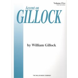 Accent on Gillock Vol 5 Piano Book noty na sólo klavír