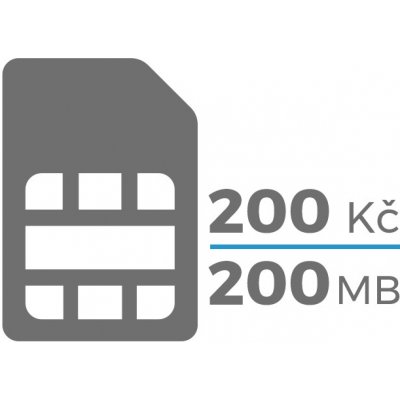 MXM SIM karta (200,-Kč / 200 MB) – Sleviste.cz