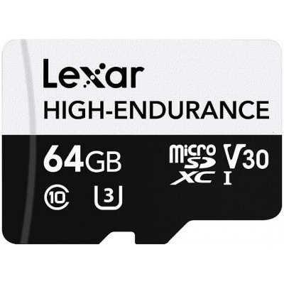 Lexar microSDHC 64GB LMSHGED064G-BCNNG – Zboží Mobilmania