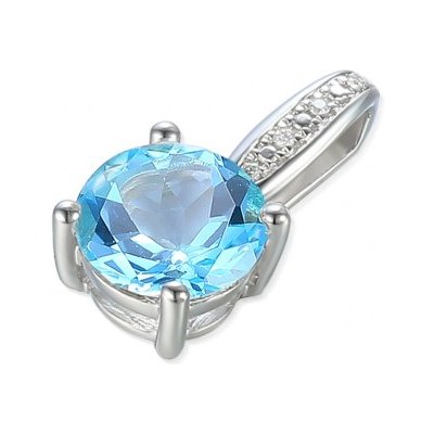 Gems Anya bílé zlato s brilianty a modrým topazem 585 38 2 1133.1B00.0.00.HSI.603.26 – Zbozi.Blesk.cz