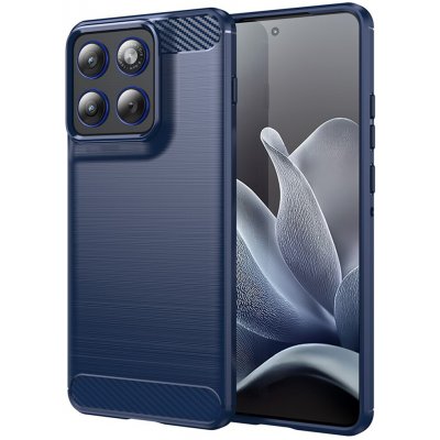 Techsuit Carbon Silicone silikonový Motorola Edge 70 modrý – Zboží Mobilmania