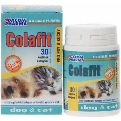 Colafit dog pro psy a kočky 30 kostiček – Zboží Mobilmania