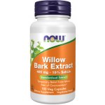 Now Foods Foods Willow Bark Extract extrakt z vrby 400 mg 100 kapslí – Hledejceny.cz